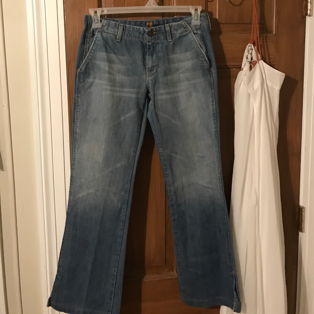 Super cute 7 FAM boot cut jeans with slits size 30